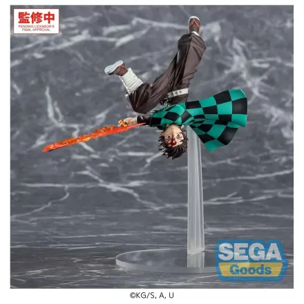 Demon Slayer: Kimetsu no Yaiba Luminasta PVC Figurka Tanjiro Kamado Hinokami Kagura Setting Sun Transformation 15 cm zdjęcie produktu