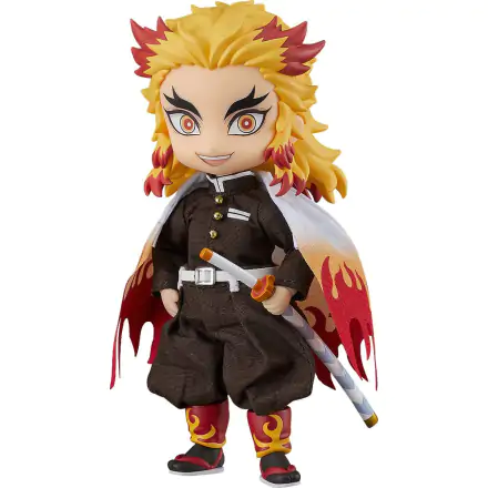 Demon Slayer: Kimetsu no Yaiba Nendoroid Doll Figurka Kyojuro Rengoku 14 cm termékfotója