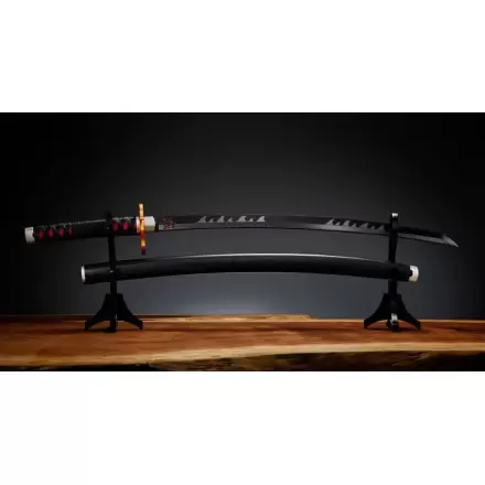 Demon Slayer: Kimetsu no Yaiba Proplica Replika 1/1 Nichirin Sword (Tanjiro Kamado) Kyojuro Rengoku´s Sword Guard Ver. 88 cm termékfotója