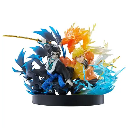 Demon Slayer: Kimetsu no Yaiba PVC Statuetka Zenitsu Agatsuma & Kaigaku 15 cm zdjęcie produktu