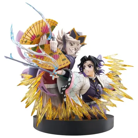 Demon Slayer: Kimetsu no Yaiba figurki PCV zestaw 2 sztuk Shinobu Kocho & Doma 18 cm zdjęcie produktu