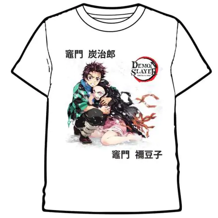 Koszulka Demon Slayer Kimetsu No Yaiba Tanjiro and Nezuko termékfotója