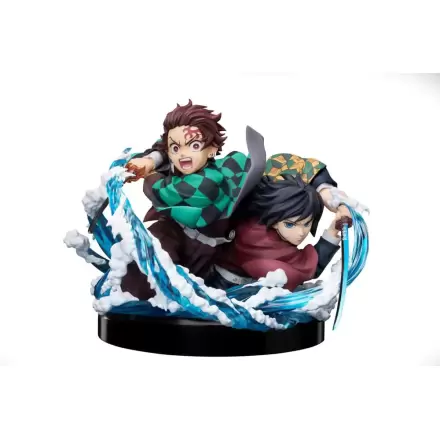Demon Slayer: Kimetsu no Yaiba Statuetka PVC Tanjiro i Giyuu 13 cm zdjęcie produktu