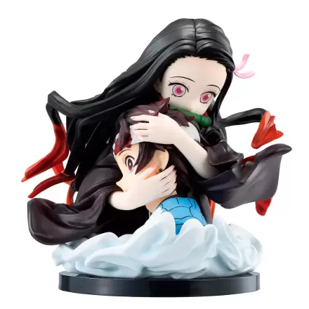 Demon Slayer: Kimetsu no Yaiba Tanjiro Kamado & Nezuko Kamado Locus Ichibansho figurka 15 cm termékfotója