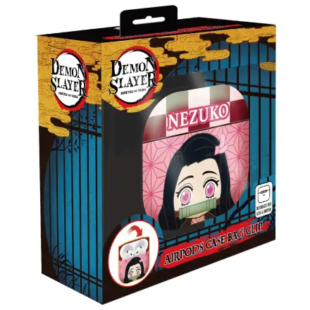 Demon Slayer Nezuko 3D Foam Etui na AirPods z pianki ze spinką do torby zdjęcie produktu