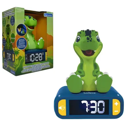 Cyfrowy budzik z lampką nocną 3D Dinozaur zdjęcie produktu