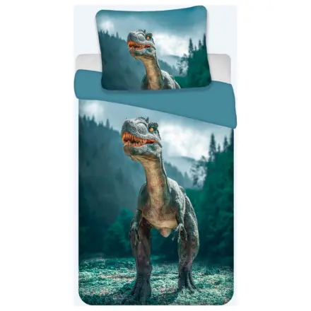 Dinozaur Niebieska Poszewka na Kołdrę zdjęcie produktu