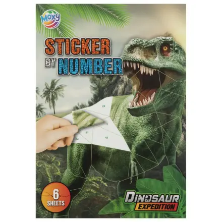 Zestaw naklejek Puzzle Dinosaur Expedition zdjęcie produktu