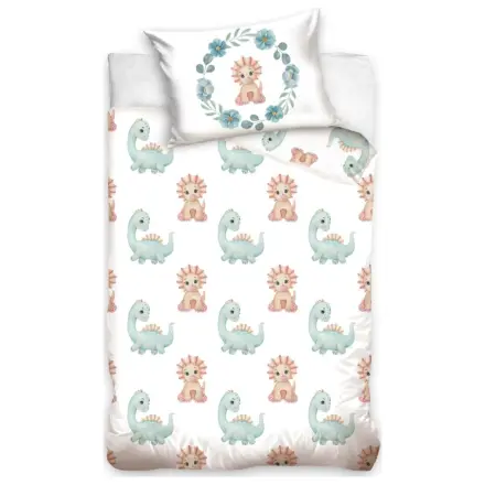 Poszwa na kołdrę Dinosaur Pastel dla dzieci w wieku przedszkolnym zdjęcie produktu