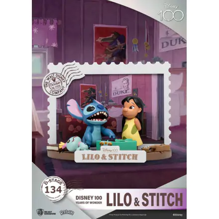 Disney 100 Years of Wonder D-Stage Diorama PVC Lilo & Stitch 10 cm zdjęcie produktu
