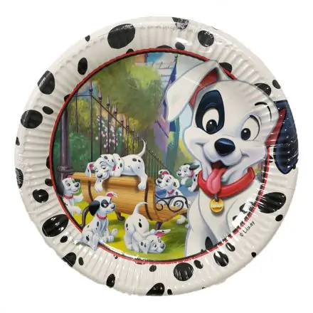 Disney 101 Dalmatians, Puppy talerze papierowe 8 sztuk 23 cm zdjęcie produktu