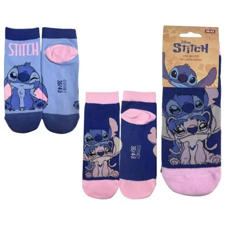 Disney Skarpetki 2-pak Stitch krótkie 36-43 zdjęcie produktu