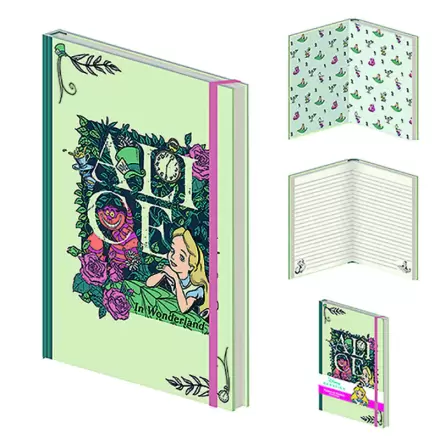 Disney Alicja w Krainie Czarów Premium A5 notebook termékfotója