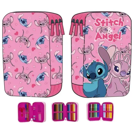 Disney Angel & Stitch potrójny piórnik zdjęcie produktu