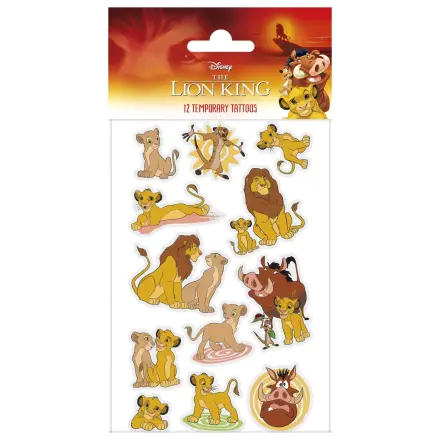 Disney The Lion King zestaw 12 zabawnych tatuaży zdjęcie produktu