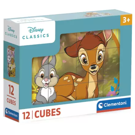 Disney Bambi cube puzzle 12 elementów termékfotója