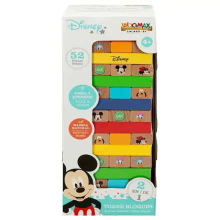 Disney klocki wieża + drewniany zestaw domino zdjęcie produktu