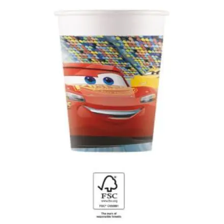 Disney Cars 3 kubki papierowe 8-pak 200 ml FSC zdjęcie produktu