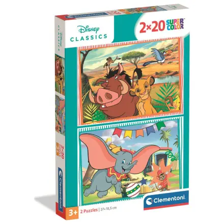 Disney Classic puzzle 2x20 sztuk zdjęcie produktu