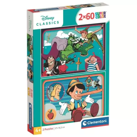 Puzzle Disney Classic 2x60 elementów zdjęcie produktu