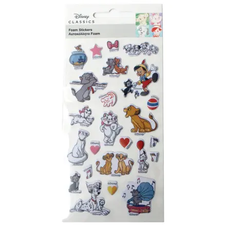 Disney Classics Zestaw zabawnych, puszystych, piankowych naklejek zdjęcie produktu