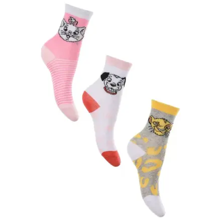 Disney Classics Puppies Różowe Skarpety dziecięce 31/34 zdjęcie produktu