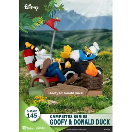Disney D-Stage Campsite Series PVC Diorama Goofy i Kaczor Donald 10 cm zdjęcie produktu
