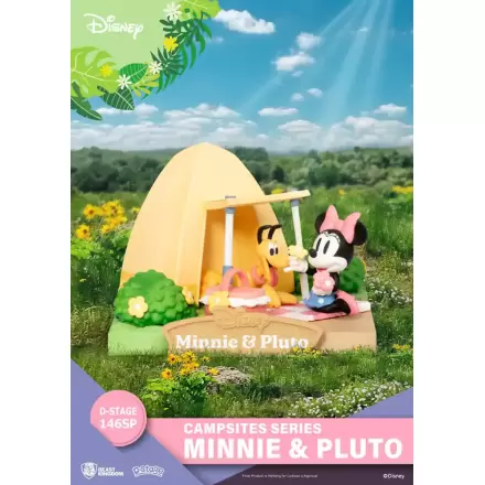 Disney D-Stage Campsite Series PVC Diorama Mini i Pluto Special Edition 10 cm zdjęcie produktu