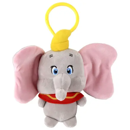 Disney Dumbo szara figurka pluszowa 3D z zawieszką, przypinka do torby 13 cm zdjęcie produktu