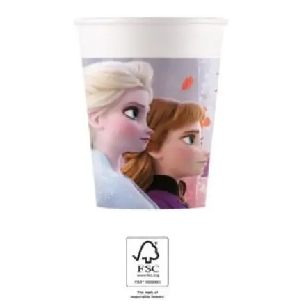 Disney Frozen II, kubki papierowe Frozen 8 sztuk 200 ml FSC zdjęcie produktu