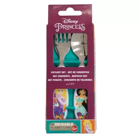 Disney Princess Zestaw 2 metalowych sztućców zdjęcie produktu