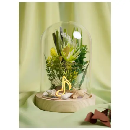 DISNEY PRINCESS Ariel Kwiatowy Klosz z Neonowym Światłem zdjęcie produktu