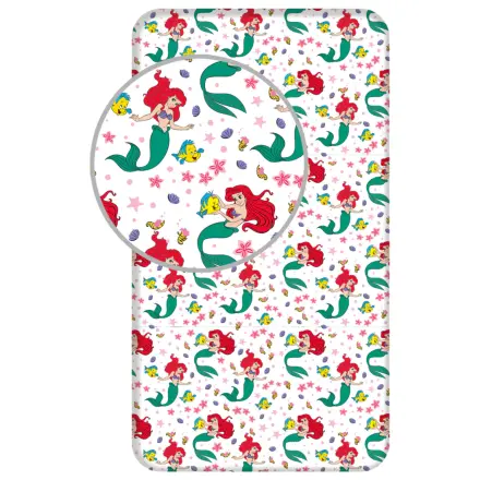 Prześcieradło z gumką Disney Princess Ariel 90x200 cm zdjęcie produktu