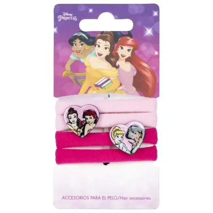 Disney Princess Besties Zestaw Gumek do Włosów, 4-częściowy zdjęcie produktu