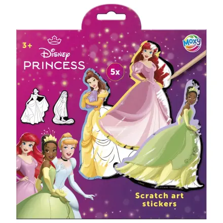 Disney Princess Fairytale zdrapki sztuka naklejki 5 szt. zdjęcie produktu