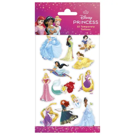 Disney Princesses Magic Tattoos 12-częściowy zdjęcie produktu