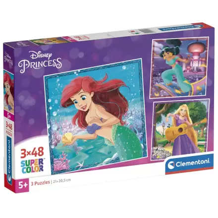 Puzzle Disney Princess 3x48 elementów termékfotója