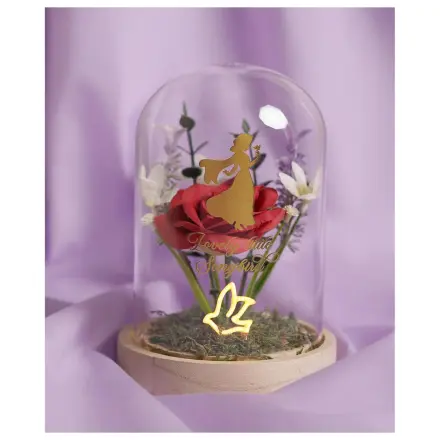 Disney Princess Snow White Floral Cloche z neonowym światłem zdjęcie produktu