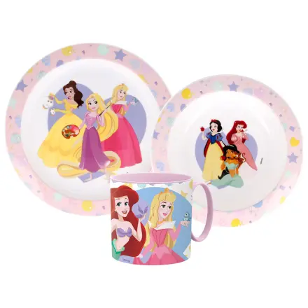 Disney Princess True Zestaw Naczynia, Zestaw Micro Plastic z Kubkiem zdjęcie produktu