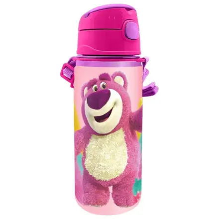 Disney Toy Story Lotso aluminiowa butelka na wodę ze słomką i smyczą 600 ml zdjęcie produktu