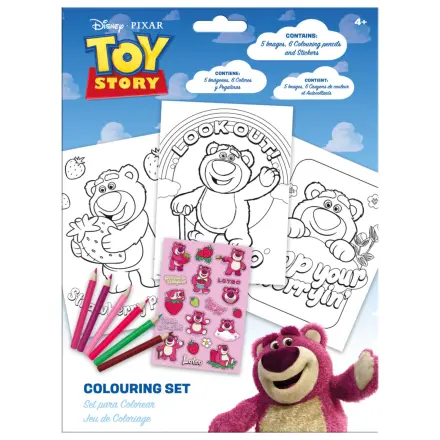 Disney Toy Story Lotso Strawberry zestaw do kolorowania z naklejkami zdjęcie produktu