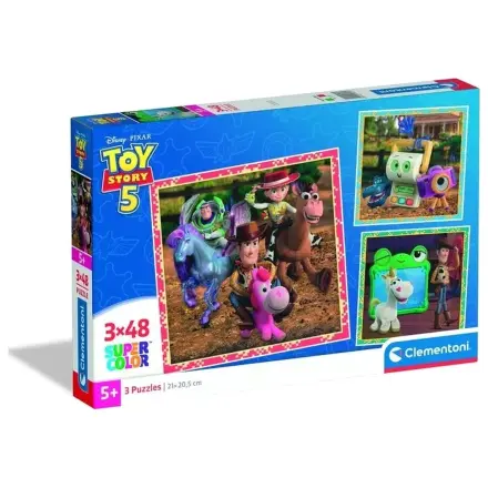 Disney Toy Story Movie 5 3x48 częściowy zestaw puzzli zdjęcie produktu