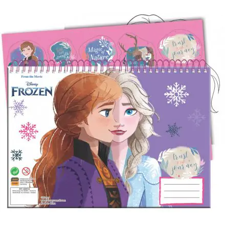Disney Frozen A4 Spiralny szkicownik 40 kartek z naklejkami zdjęcie produktu