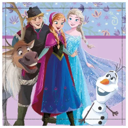 Disney Frozen Friends Forever ręcznik do rąk i twarzy, ręcznik 30x30cm zdjęcie produktu