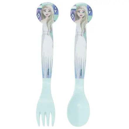 Disney Frozen Ice Magic plastikowy zestaw sztućców - 2 sztuki zdjęcie produktu