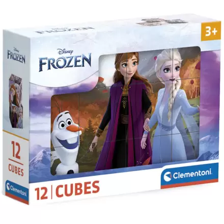 Disney Frozen kostka puzzle 12szt termékfotója