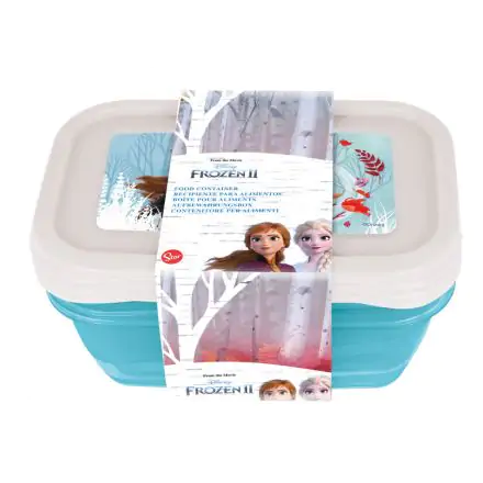 Disney Frozen plastikowy zestaw 3 pudełek śniadaniowych zdjęcie produktu