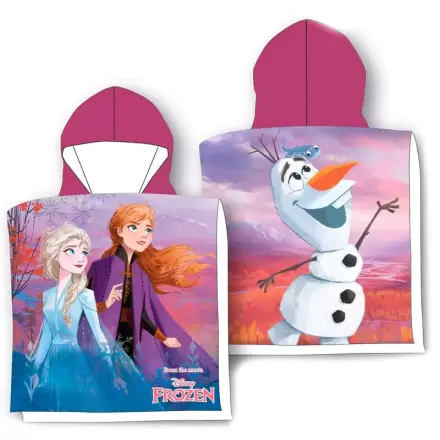 Disney Frozen bawełniane poncho ręcznik termékfotója