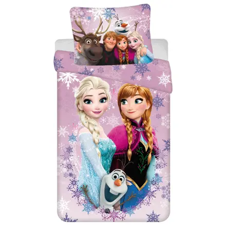 Disney Frozen Różowo-fioletowa Poszewka na kołdrę zdjęcie produktu