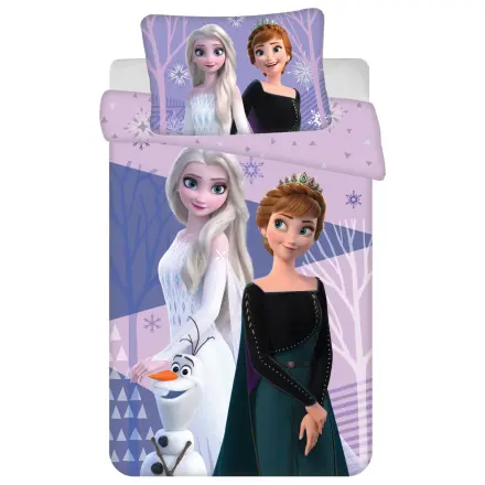 Disney Frozen Fioletowa Poszewka na Kołdrę dla Dzieci i Przedszkolaków zdjęcie produktu